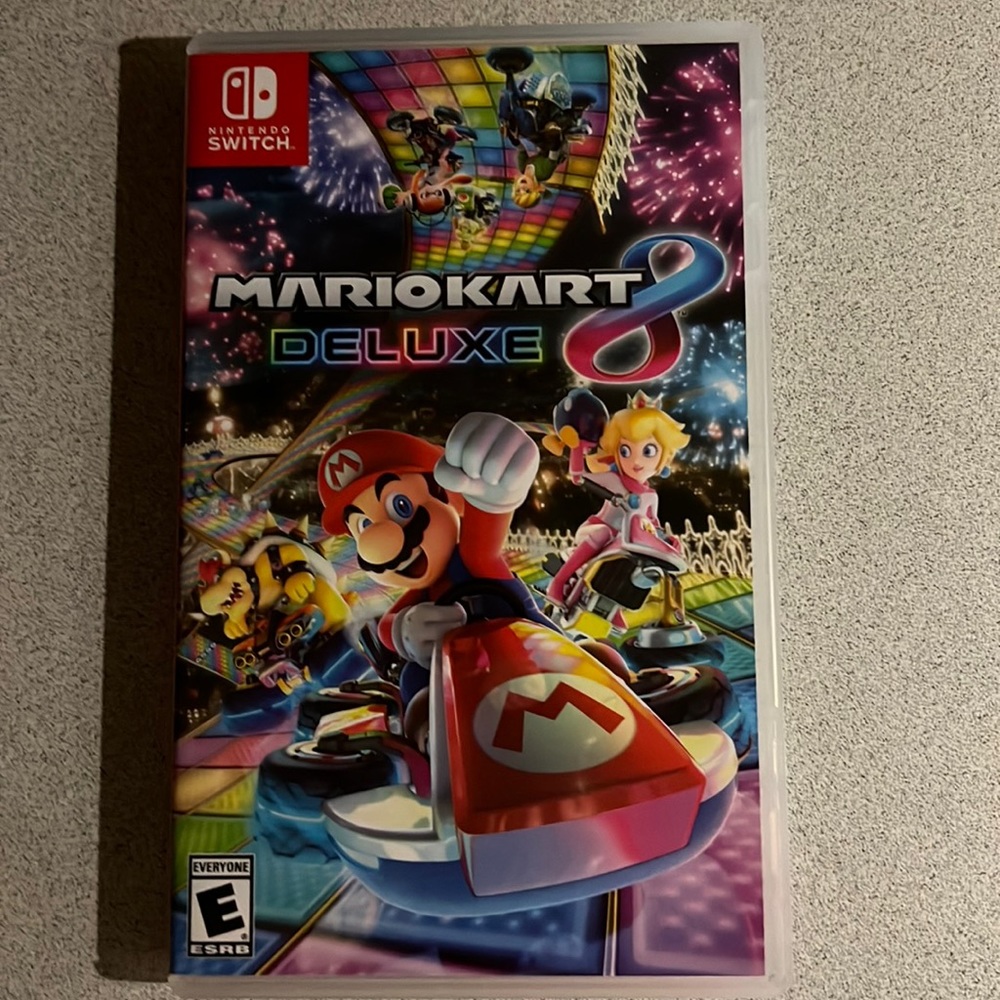 ** Buy now to get it before Christmas! Nintendo Switch MarioKart Deluxe 8 game.